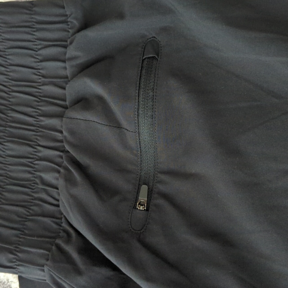 NWT! ~ALL IN MOTION~ BLACK WIDE WAIST VERY LONG ACTIVE WIDE LEG PANTS-L/LONG - Picture 6 of 9